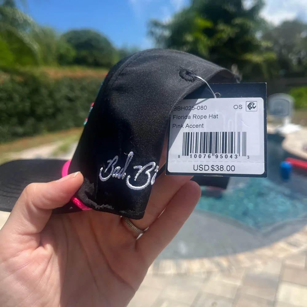 Bad Birdie Florida rope hat. New. - Picture 5 of 5